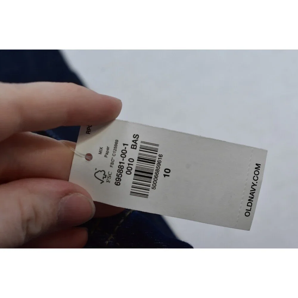 Old Navy Jeans Boys 10 Straight Built-In Tough WOW Straight Youth Denim Pants - Picture 4 of 12